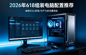 2026年6月618組裝電腦配置推薦 辦公/游戲/生產(chǎn)力/直播主機精選
